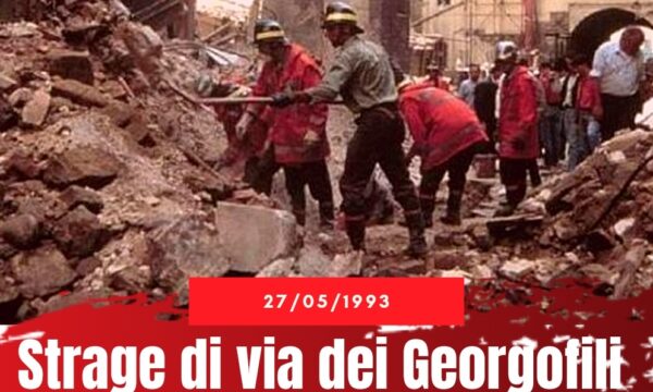 27 maggio 1993: Strage di via dei Georgofili